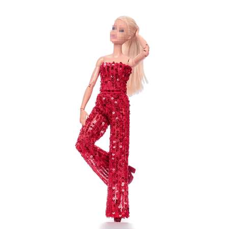 Комплект одежды для кукол Barbie 29 см VIANA красный