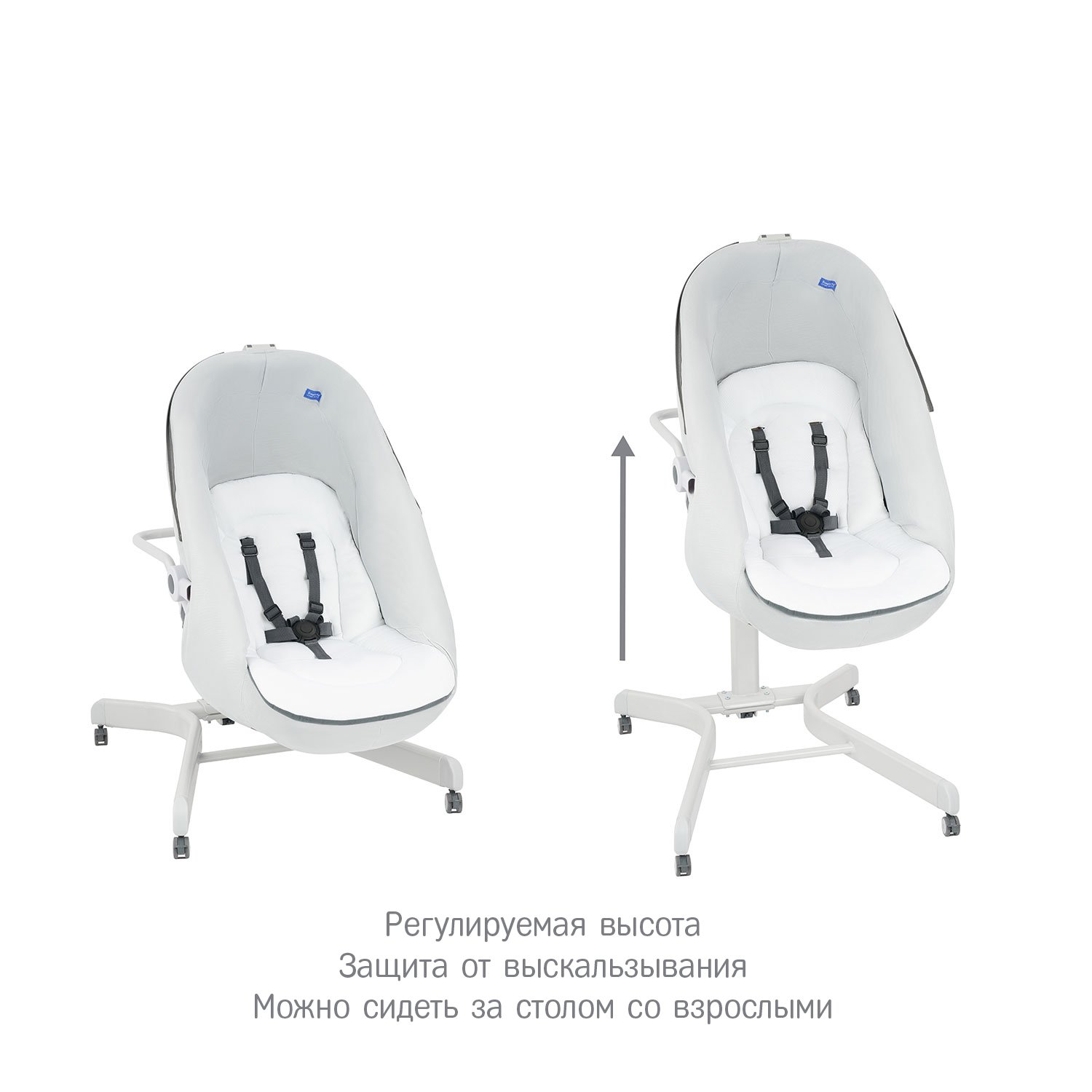 Колыбель SIMPLICITY 3000 Elite 5 в 1 Серый - фото 12