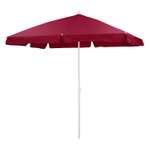 Зонт пляжный BABY STYLE большой 1.75х2.4 м Oxford прямоуголный бордовый