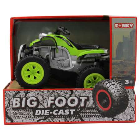 Квадроцикл Funky Toys 1:24 зеленый