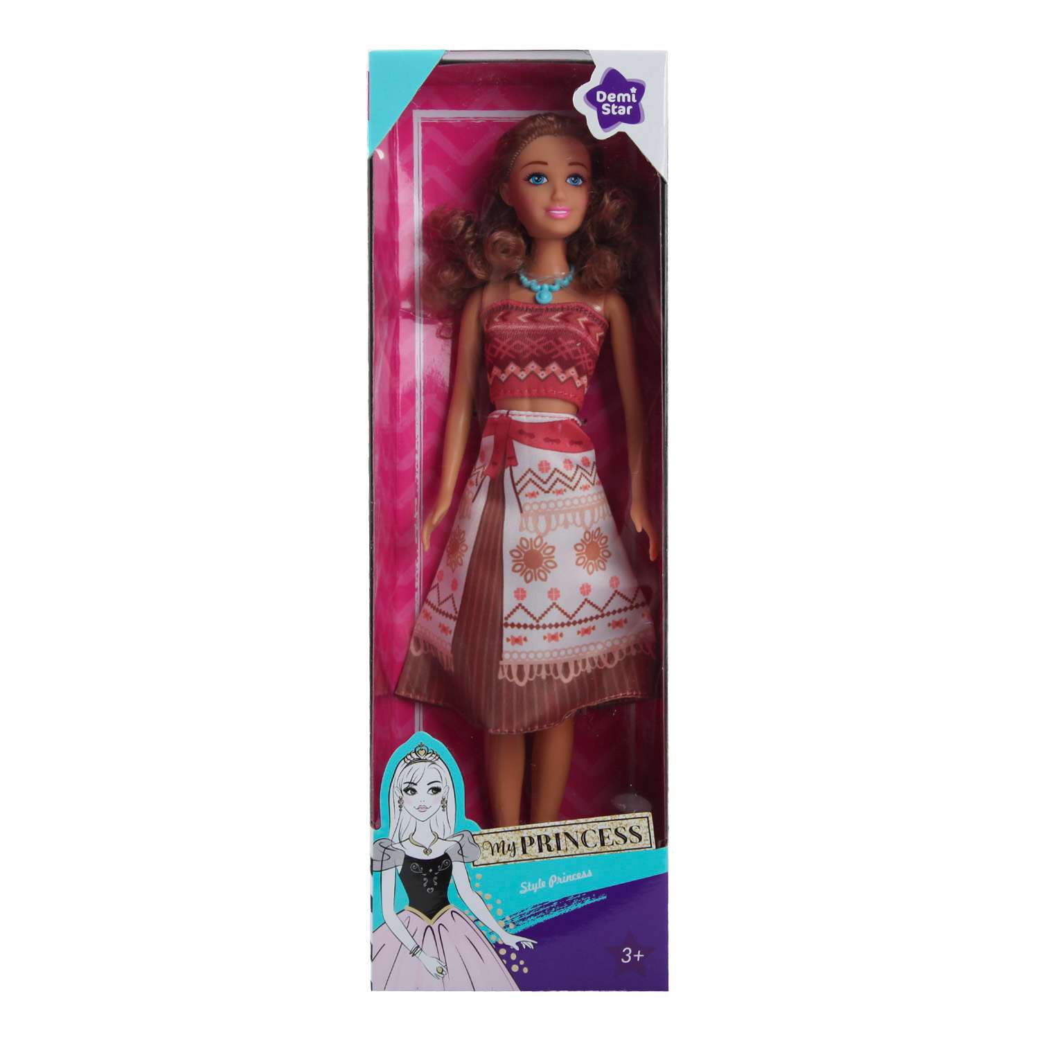 Кукла Demi Star Принцесса в бежевом 99671 - фото 3