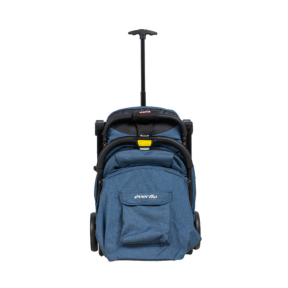 Коляска прогулочная EVERFLO Baby travel E-336 Jeans - фото 8