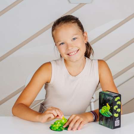 3D-пазл Crystal Puzzle IQ игра для детей кристальные Лягушки 43 детали