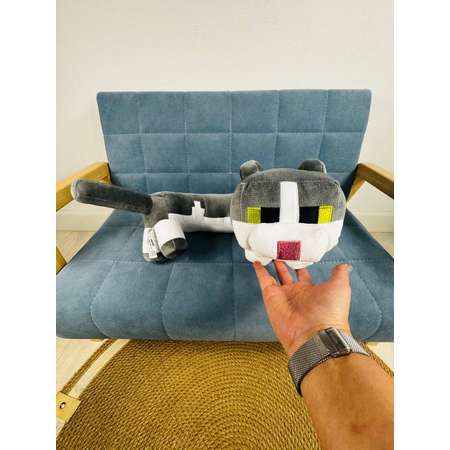 Мягкая игрушка подушка UDiViSH Кот Такса Майнкрафт 35 см