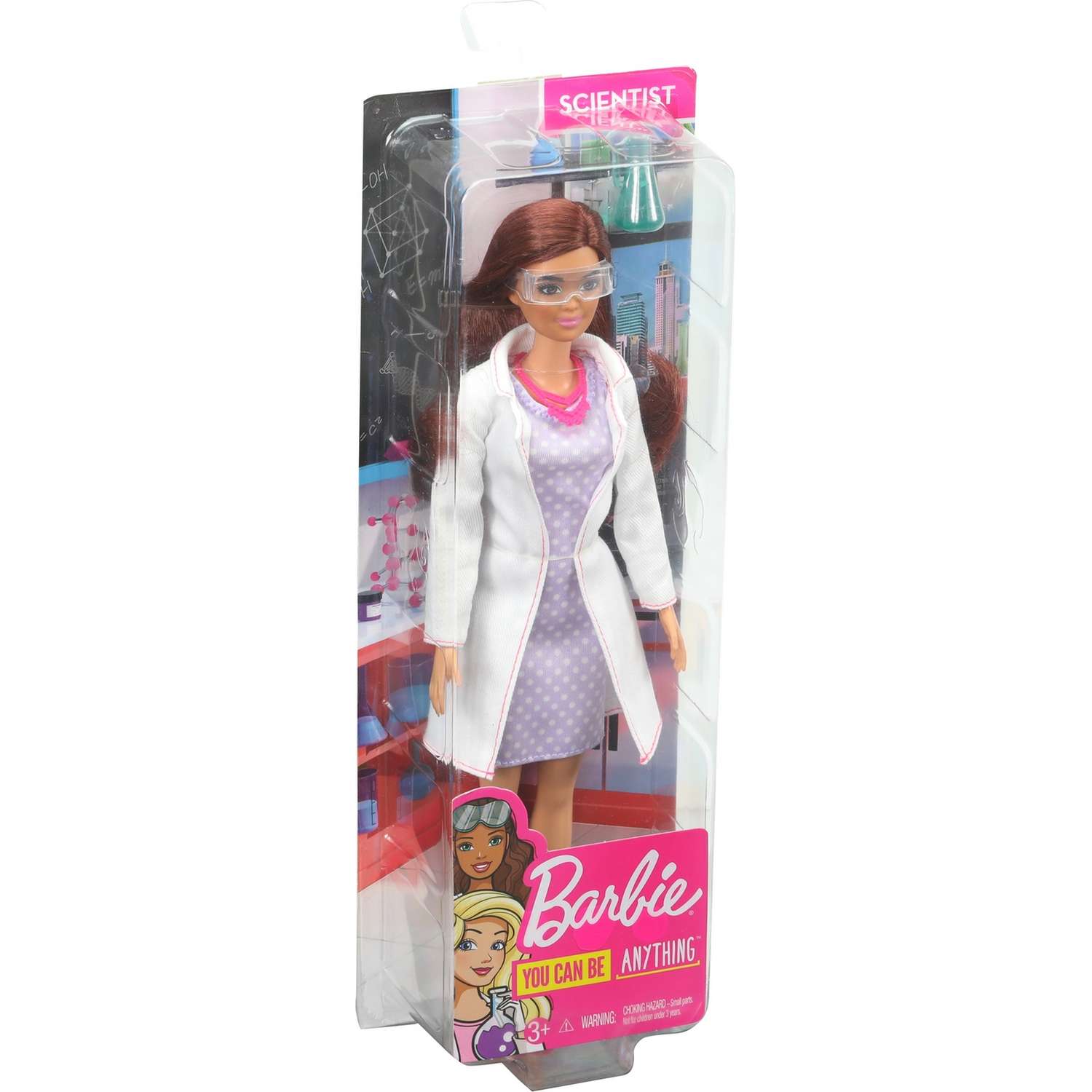 Кукла Barbie Кем быть? Ученая FJB09 DVF50 - фото 3