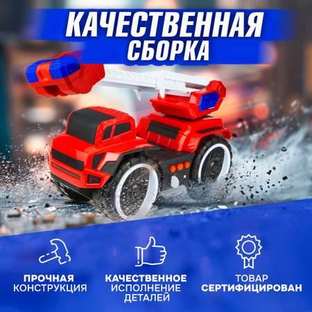 Автокран 1TOY фрикционный красный