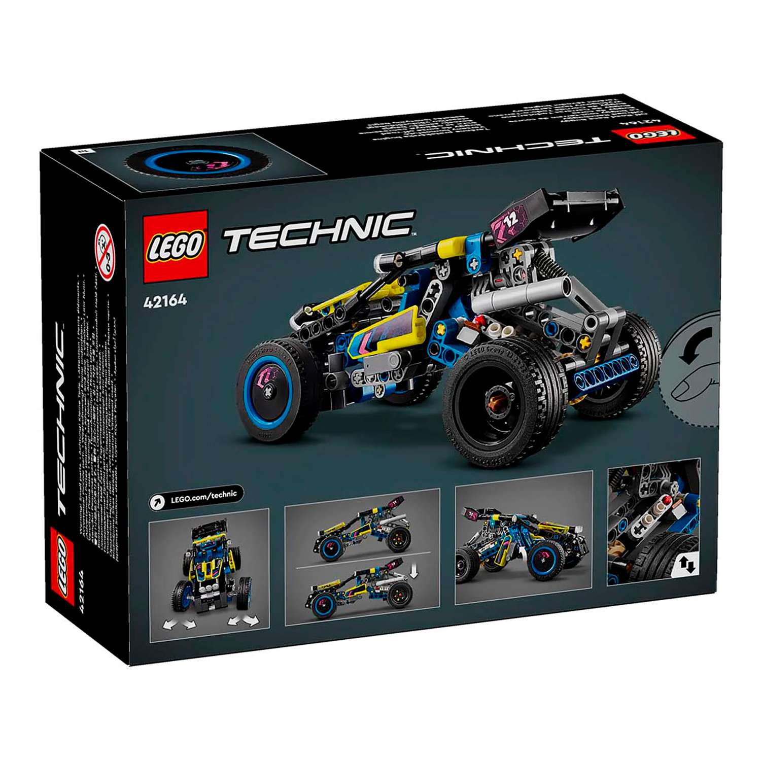 Конструктор детский LEGO Technic Багги для гонок 42164 - фото 11