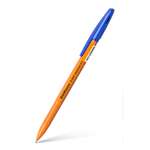 Набор шариковых ручек ErichKrause R-301 Orange Stick 4шт Синий 22189