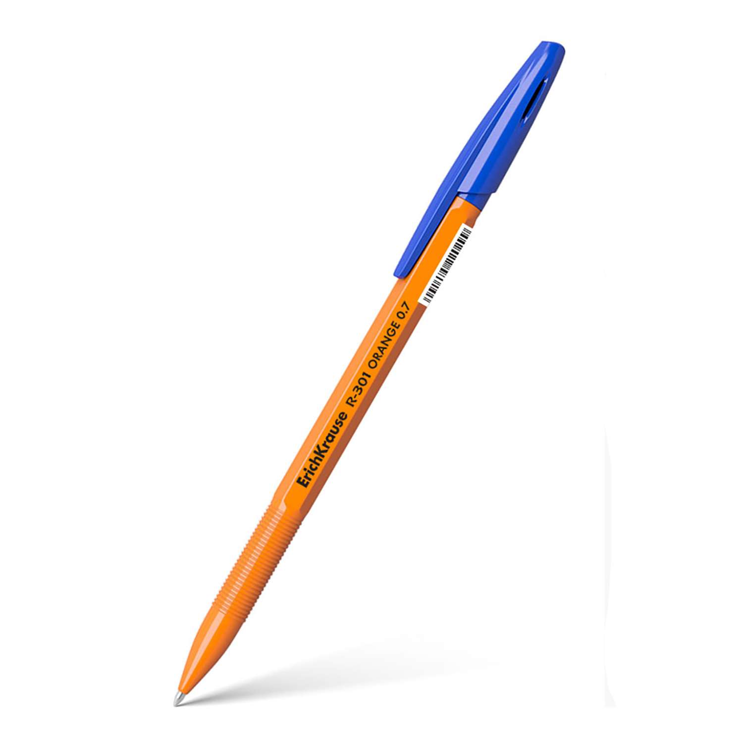 Набор шариковых ручек ErichKrause R-301 Orange Stick 4шт Синий 22189 - фото 1