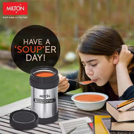 Термос для еды MILTON Soup Flask В стальной