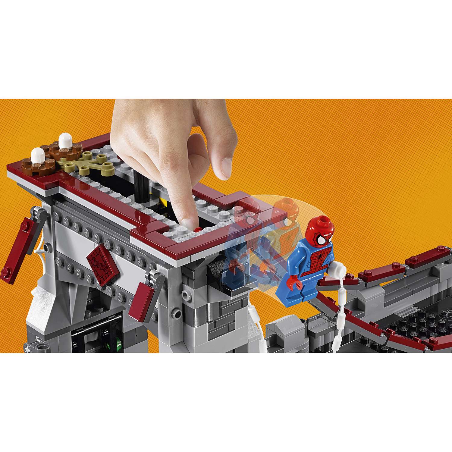 Конструктор LEGO Super Heroes Человек-паук:последний бой воинов паутины (76057) - фото 8