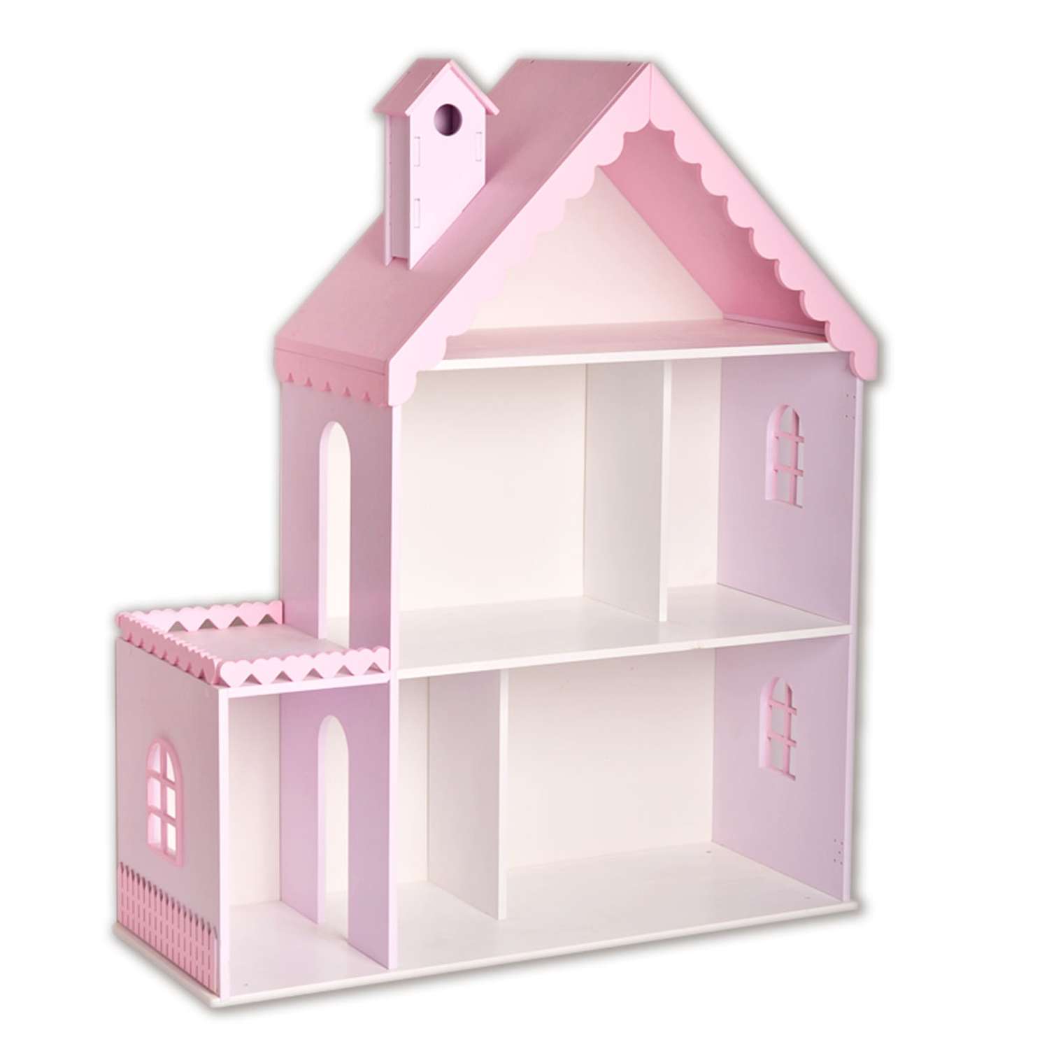Кукольный дом Pema kids лилово-розовый Материал МДФ СнежанаЛилРоз - фото 2