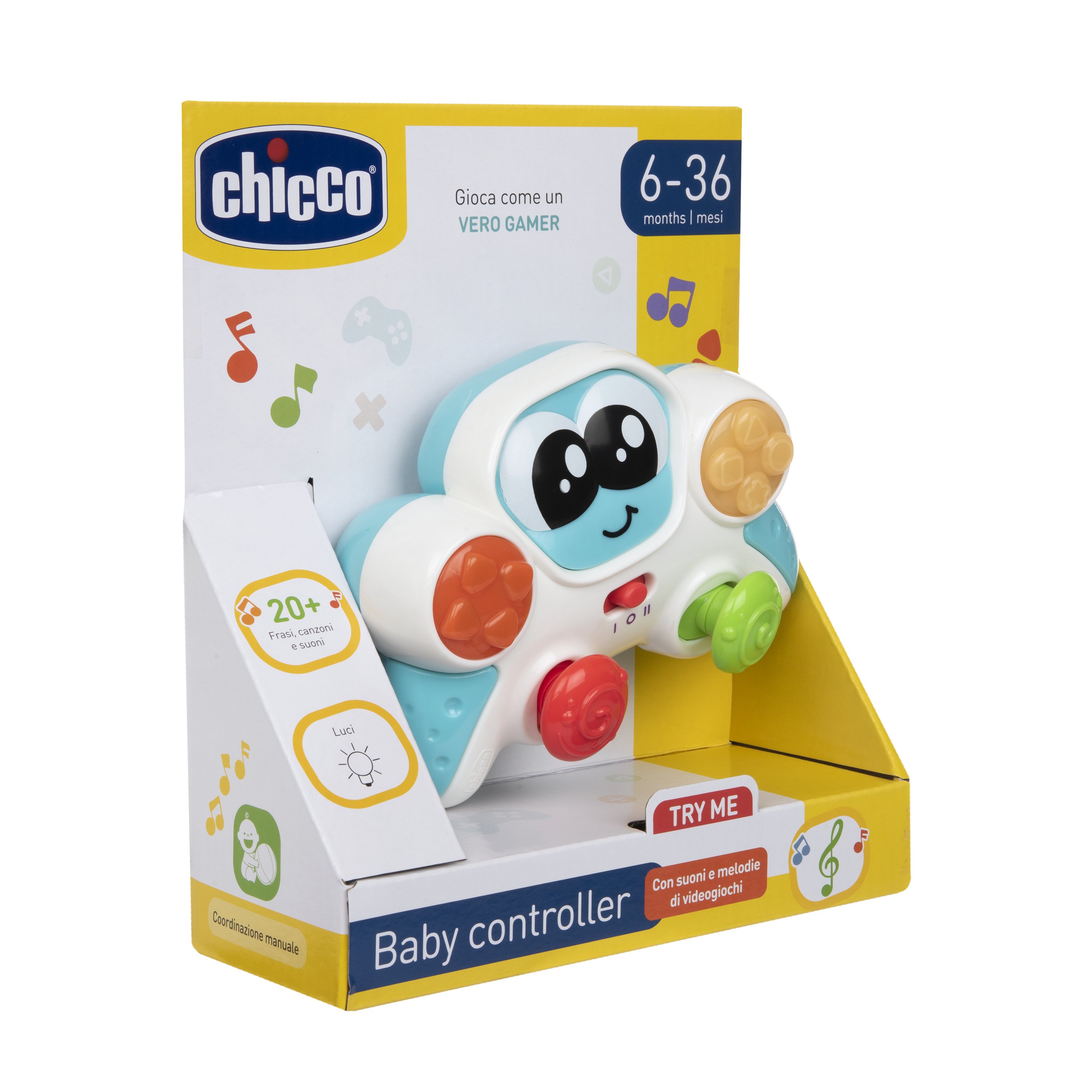 Игрушка Chicco Мой первый джойстик музыкальная 00011162000000 - фото 4