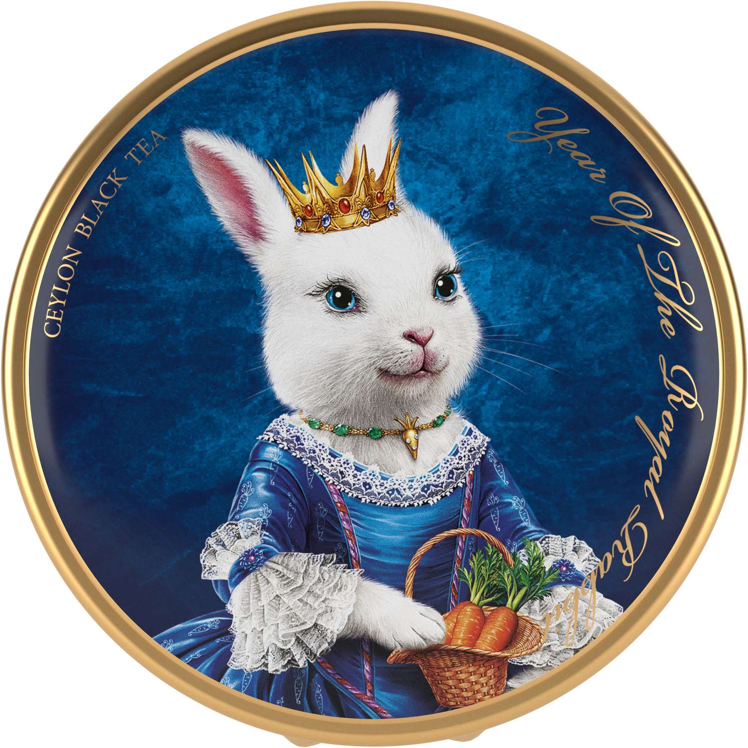 Чай черный крупнолистовой Richard Year of the Royal Rabbit c символом нового года принцесса 40 гр - фото 1