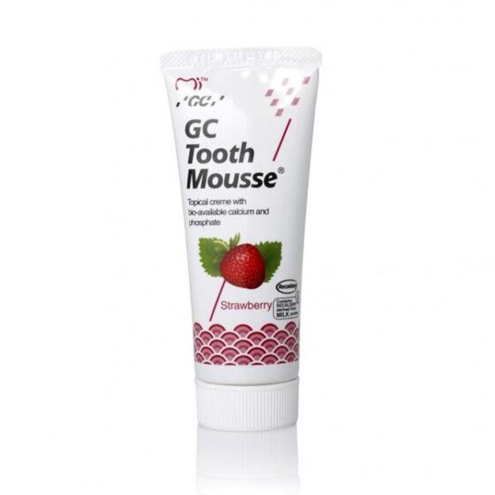 Гель для зубов GC Corporation Tooth Mousse клубника - фото 1