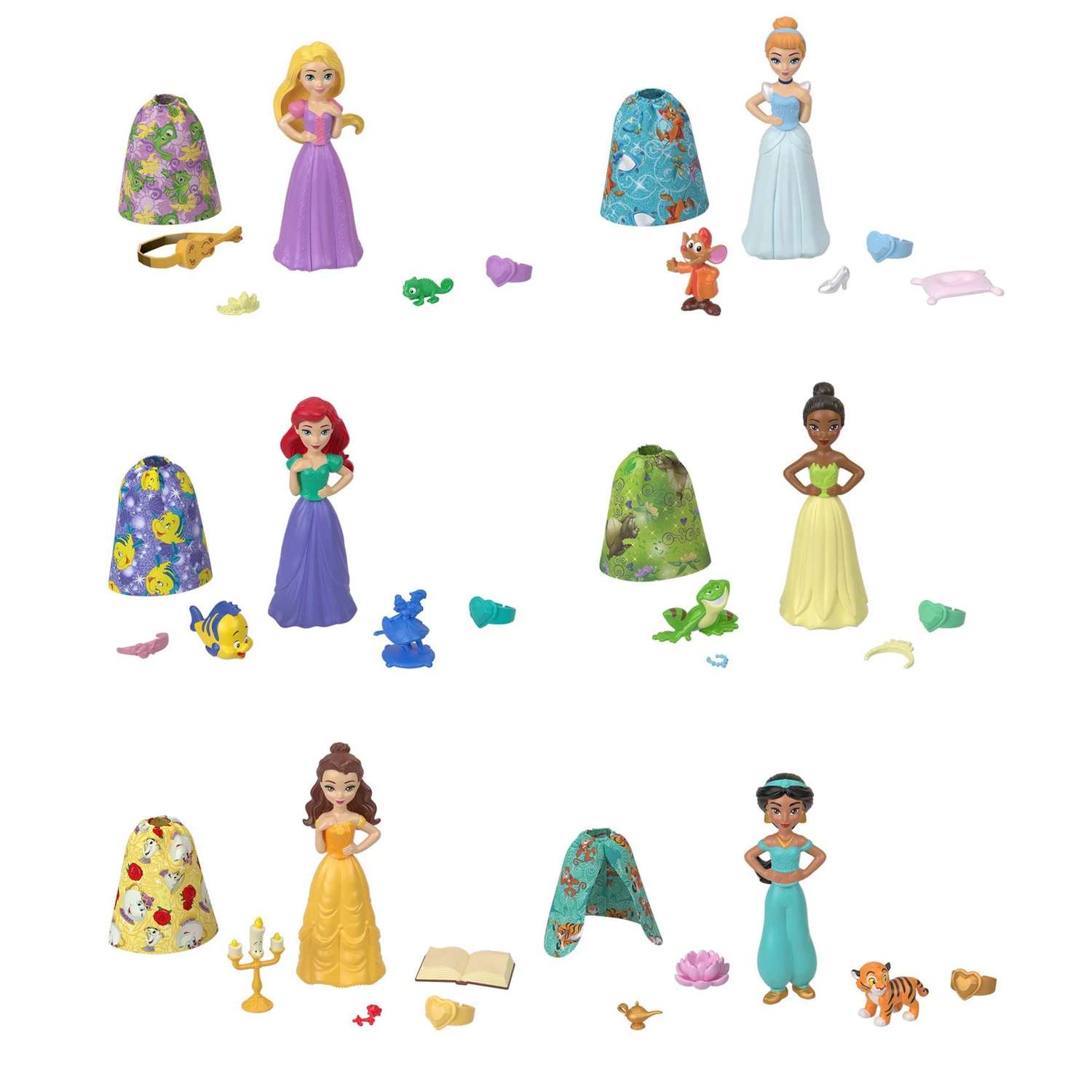 Кукла Disney Princess Royal Сolor reveal в ассортименте HMB69 HMB69 - фото 2