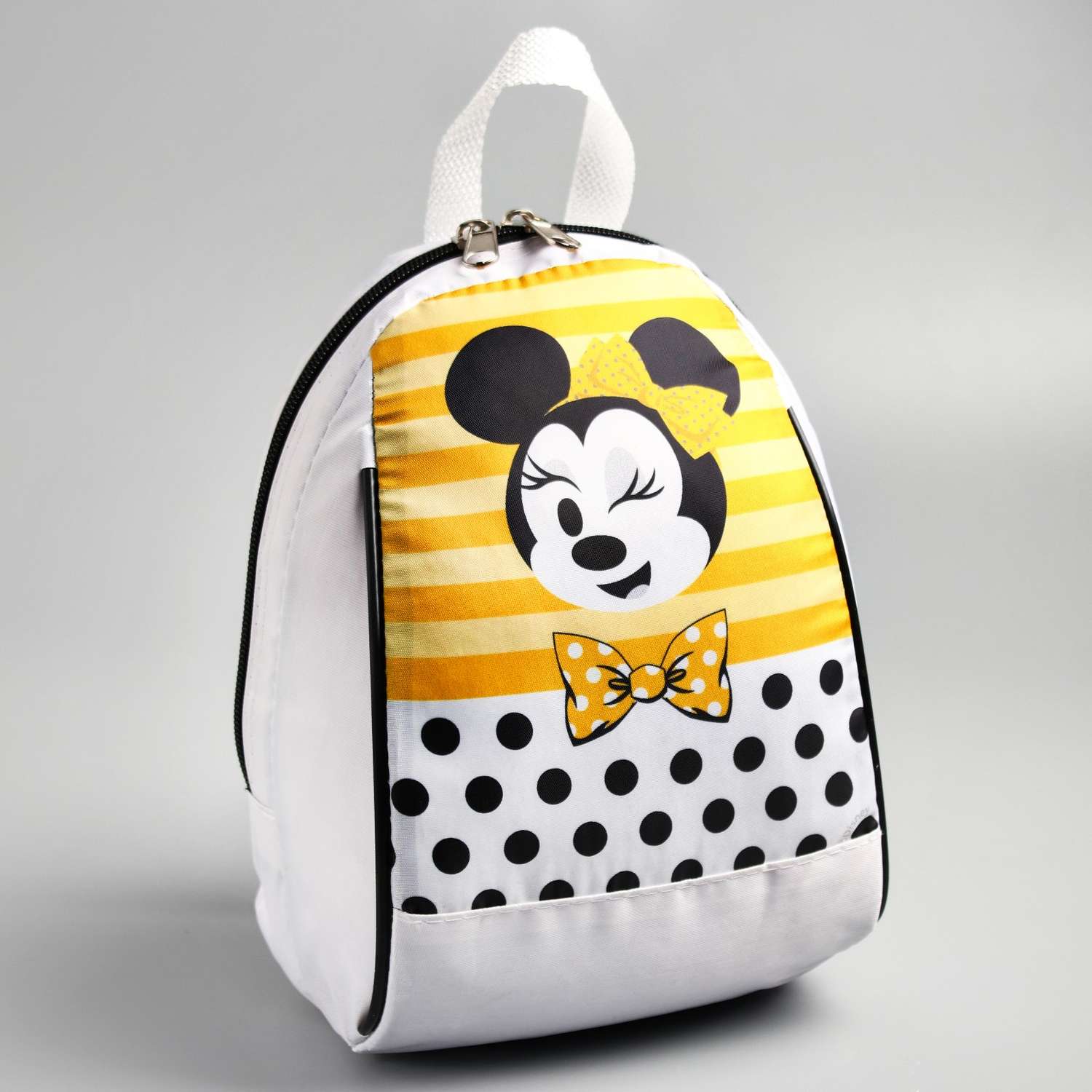 Рюкзак Disney Минни на молнии белый - фото 1