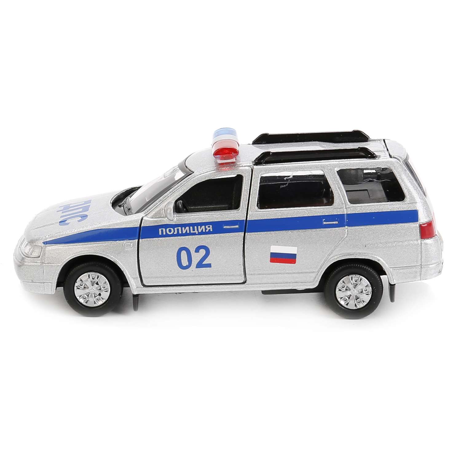 Машина инерционная Технопарк Lada 111 Полиция 239654 239654 - фото 3