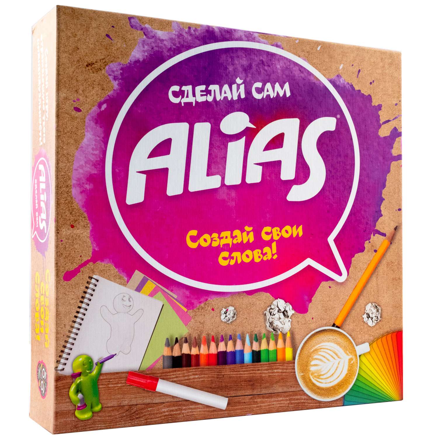 Игра настольная Tactic Games Alias Сделай сам 58084 купить по цене 16790 ₸  в интернет-магазине Детский мир