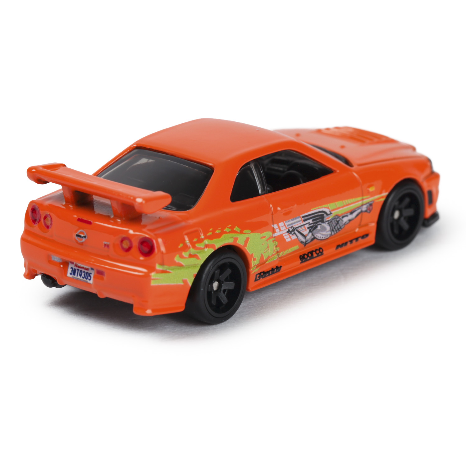 Автомобиль Hot Wheels Nissan 1:64 без механизмов HNW46 - фото 6