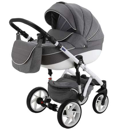 Коляска 2в1 BeBe-mobile Fabiola BF1 Серый