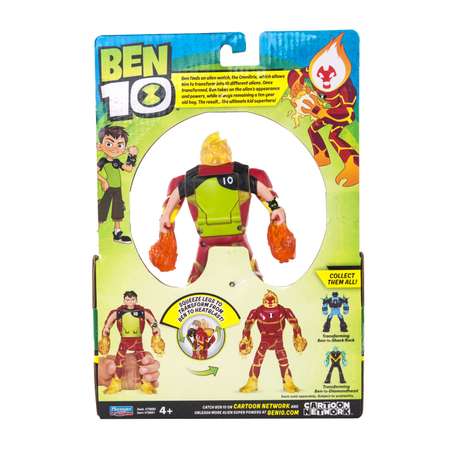 Трансформер Ben10 Бен-Человек огонь 76691