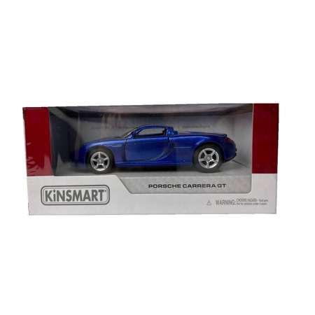 Модель KINSMART Порш Каррера GT 1:36 синяя