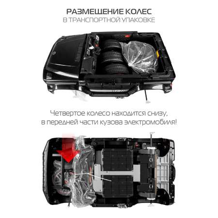Электромобиль детский CITYRIDE Радиоуправляемый Mercedes Benz AMG на аккумуляторе 12V/4.5AH*1 380*2 2.4GHz свет звук