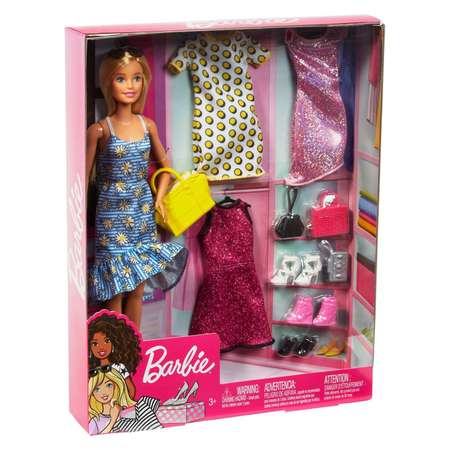 Кукла Barbie Мода с аксессуарами GDJ40