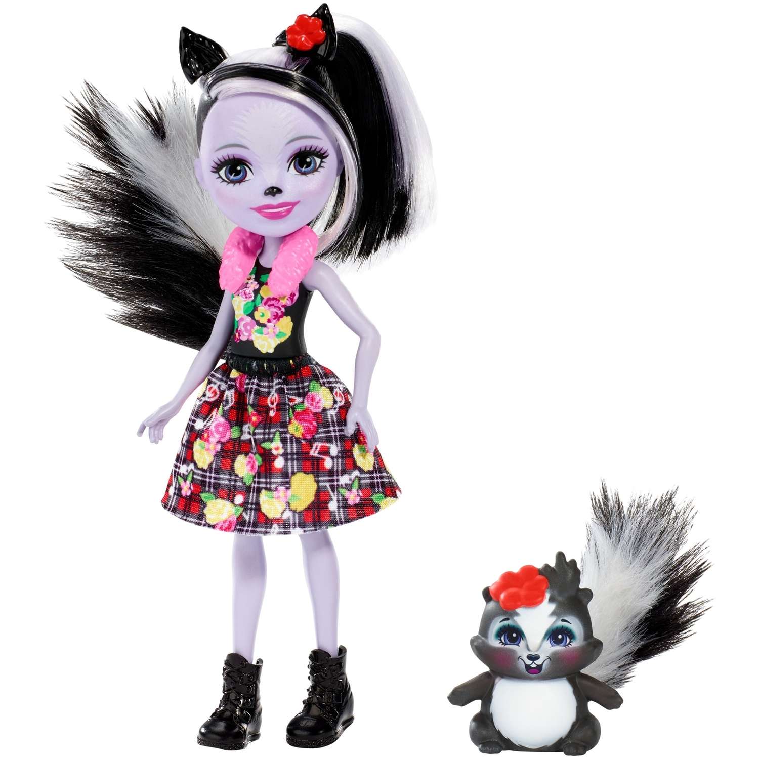 Кукла Enchantimals Сэйдж Скунси с питомцем FXM72 FXM72 - фото 1