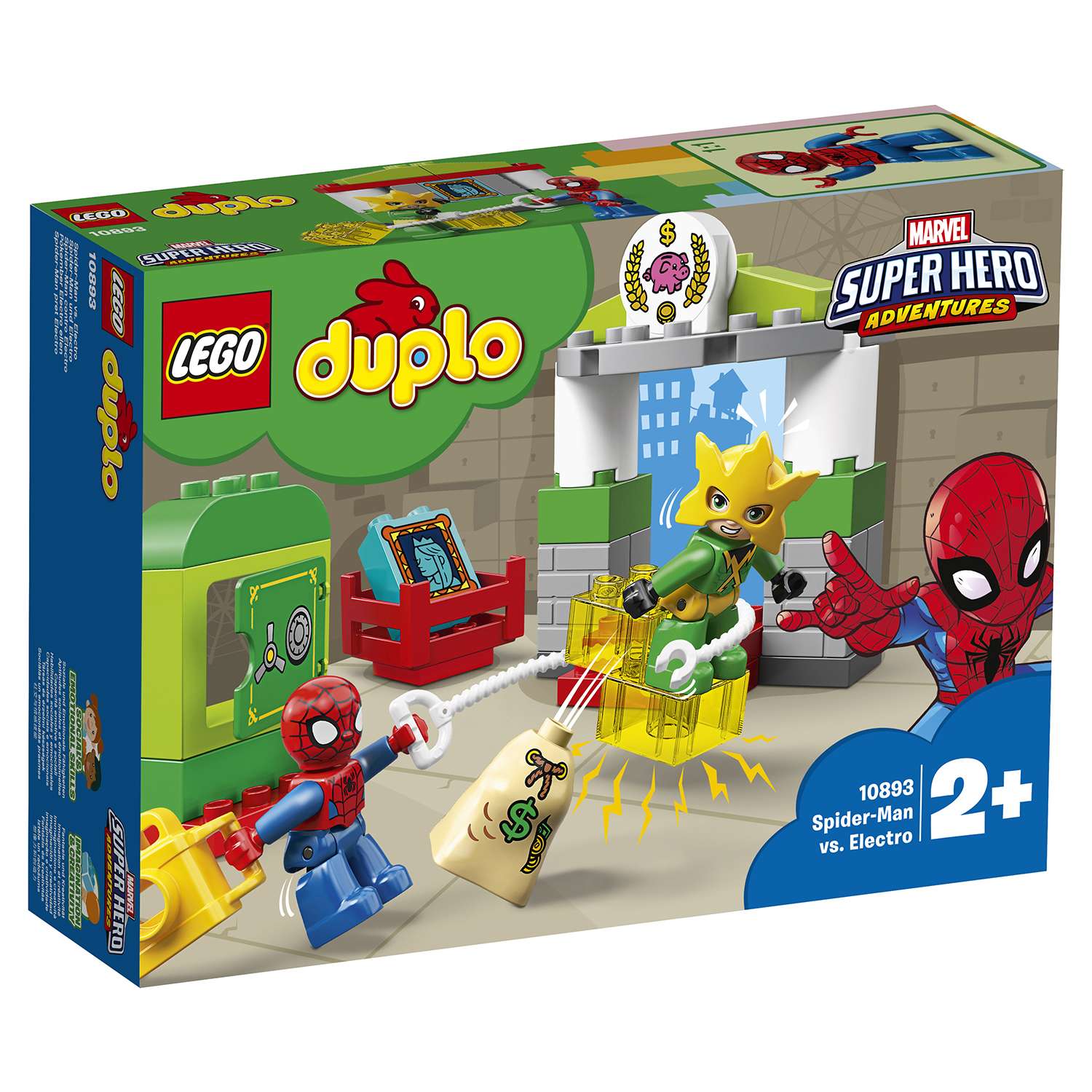 Конструктор LEGO DUPLO Super Heroes Человек-паук против Электро 10893 - фото 2