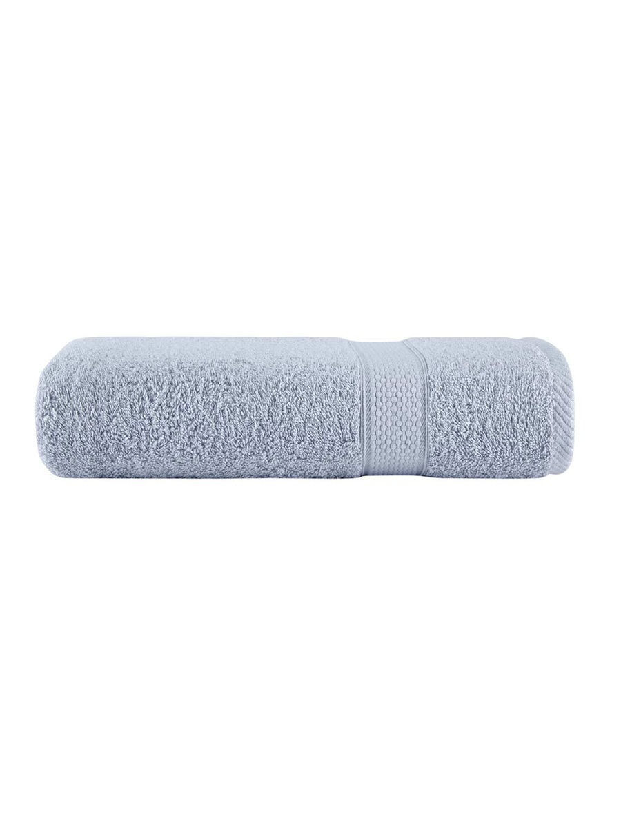 Полотенце для ванной Arya Home Collection однотонное 30х50 см Miranda Soft серый - фото 2