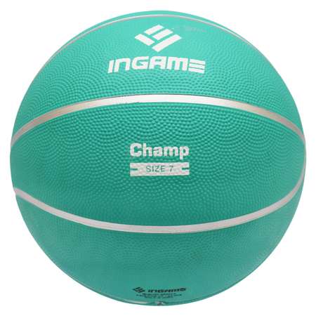 Мяч баскетбольный InGame CHAMP №7 бирюзовый