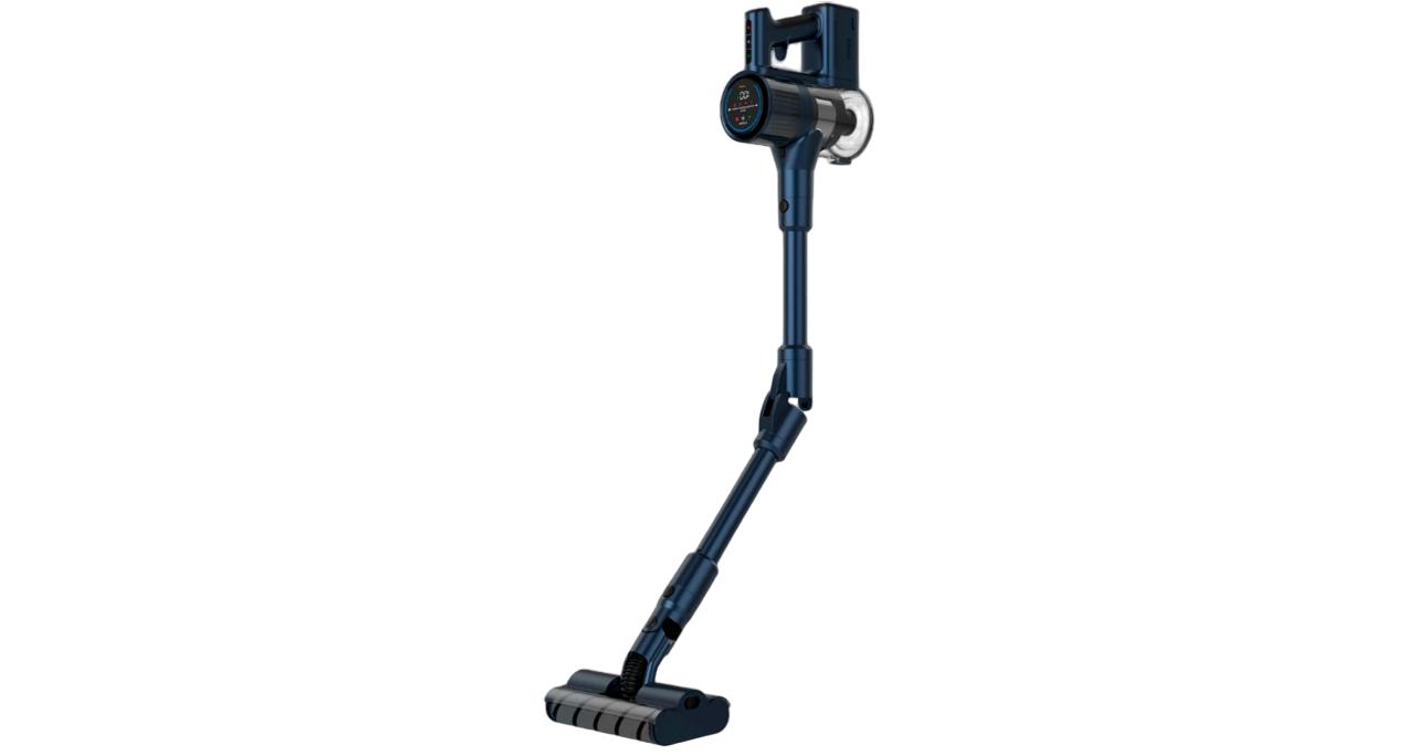 Вертикальный пылесос FUTULA Беспроводной Cordless Vacuum Cleaner V14 Navy Blue - фото 1