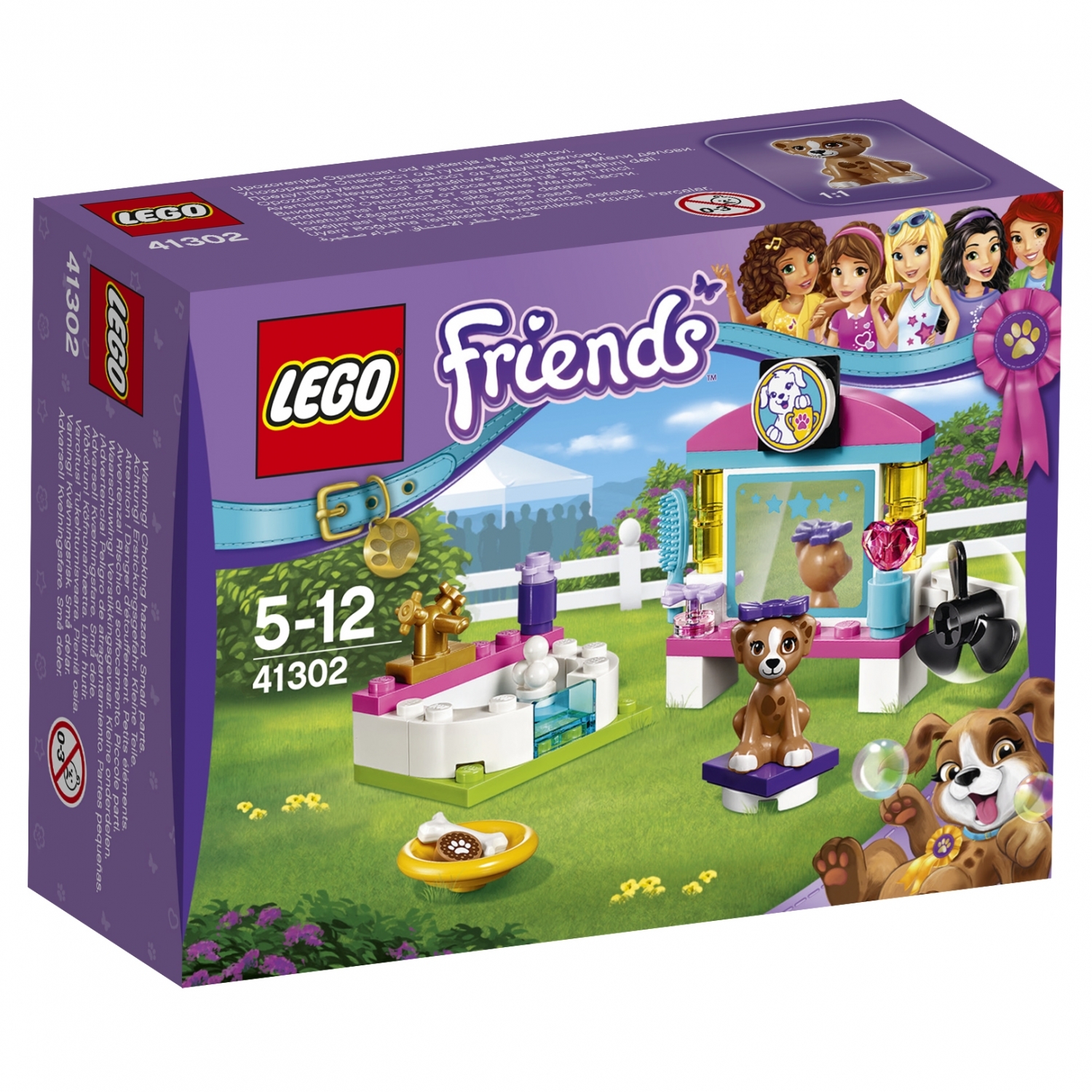 Конструктор LEGO Friends Выставка щенков: Салон красоты (41302) купить по  цене 499 ₽ в интернет-магазине Детский мир