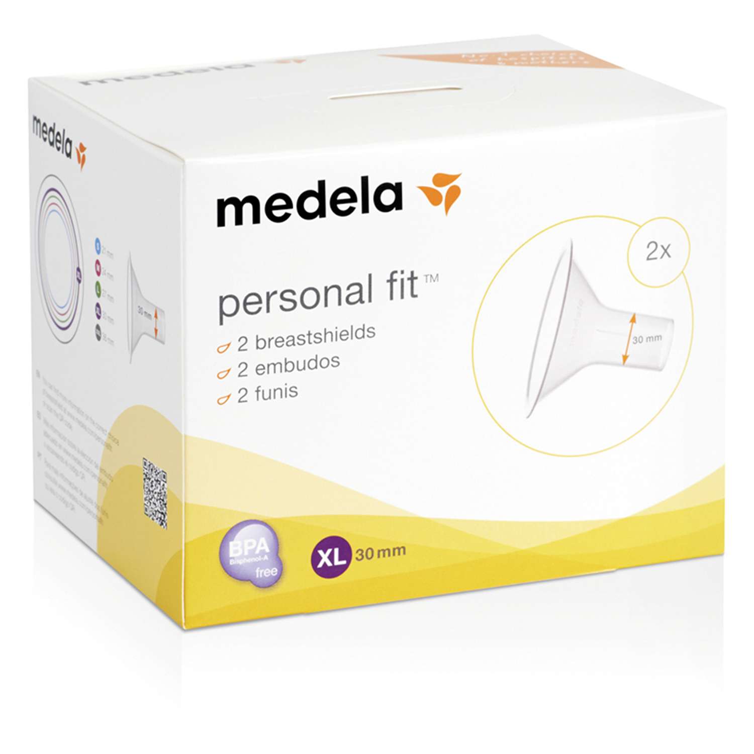 Воронка Medela PersonalFit Flex XL к молокоотсосу 30 мм - фото 1