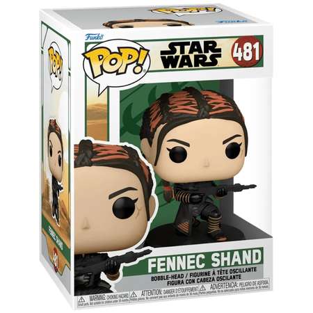 Фигурка Funko POP! Star Wars BOBF Феннек Шэнд Fennec Shand из сериала Книга Бобы Фетта