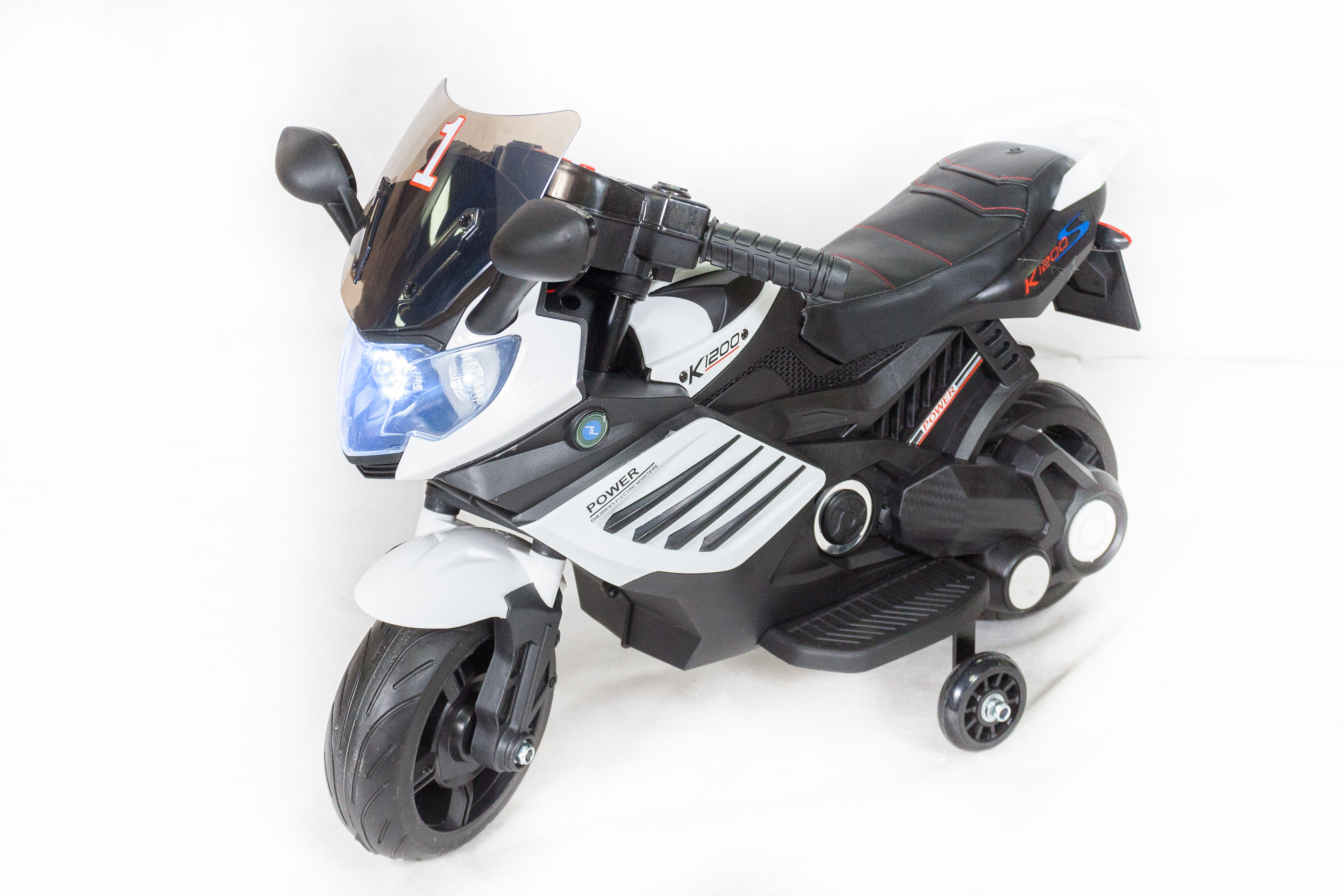 Электромобиль TOYLAND Minimoto LQ 158 белый - фото 2