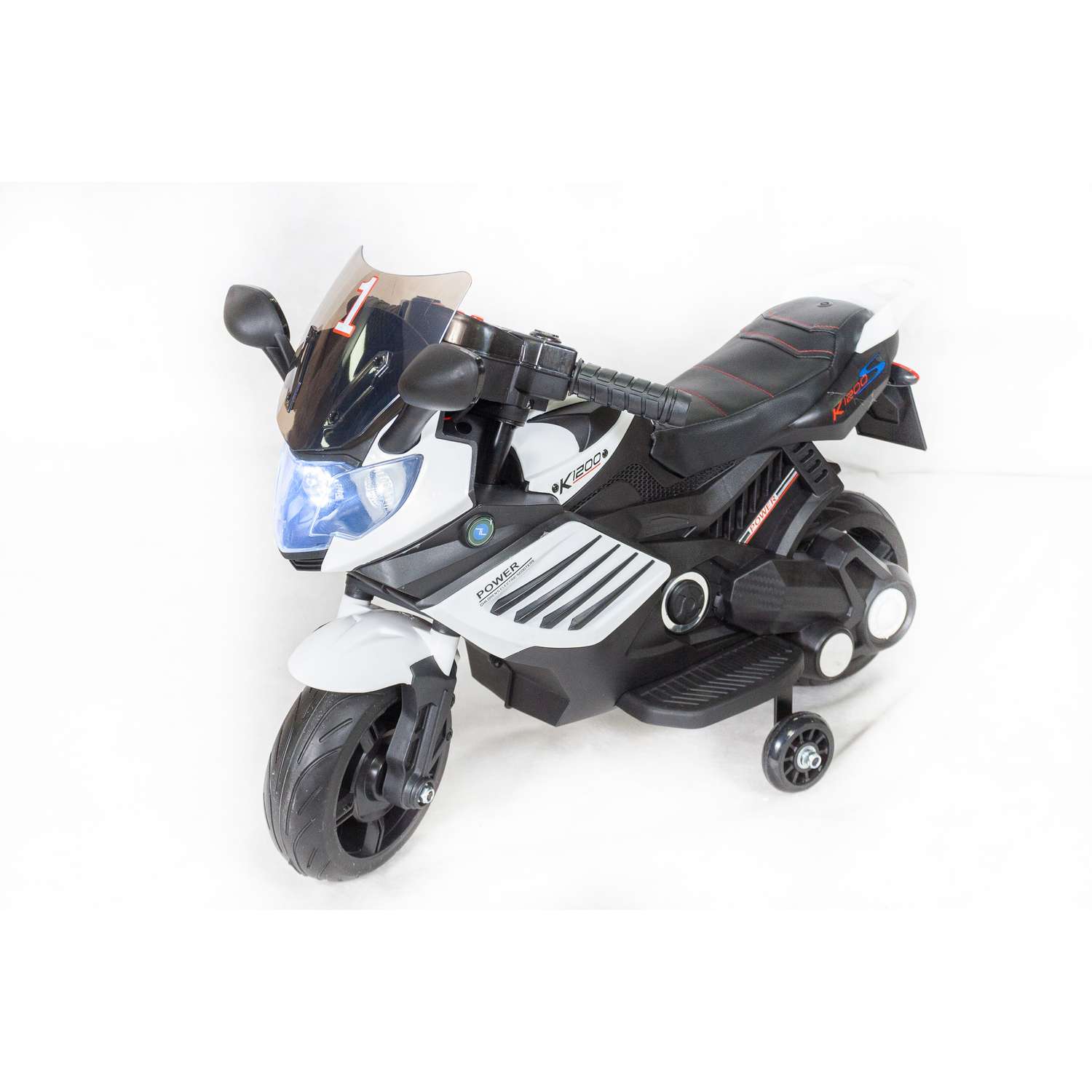 Электромобиль TOYLAND Minimoto LQ 158 белый - фото 2