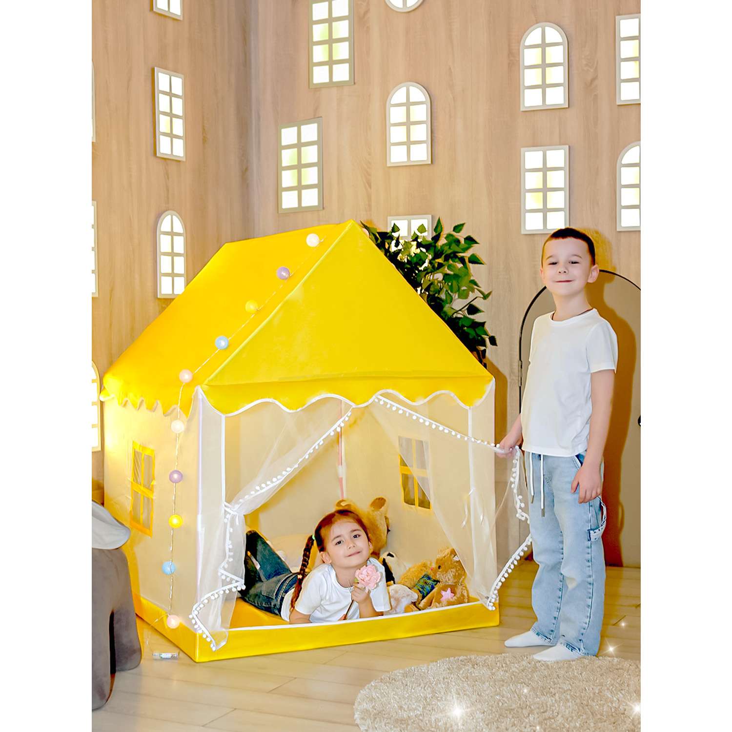 Палатка-домик SHARKTOYS для ребенка - фото 2