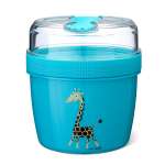 Ланч-бокс Carl Oscar N ice Cup Giraffe Cow бирюзовый