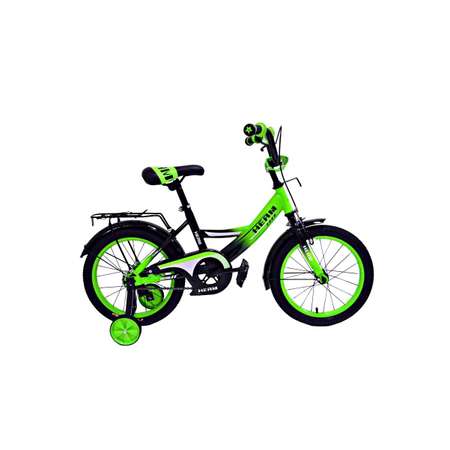 Велосипед детский Heam 16 CLASSIC Чёрный/Зелёный