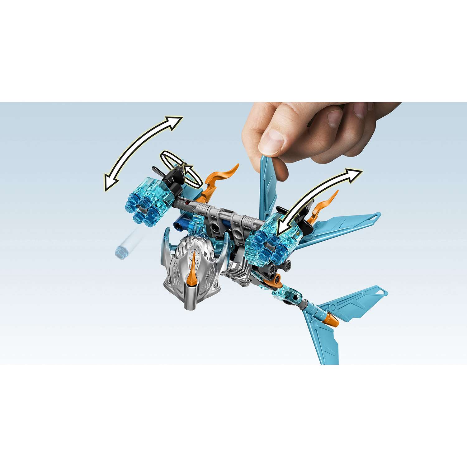Конструктор LEGO Bionicle Акида, Тотемное животное Воды (71302) - фото 5