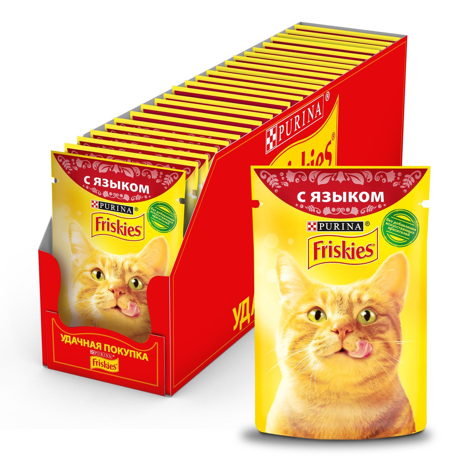 Влажный корм для кошек Friskies 0.085 кг (полнорационный) - фото 12