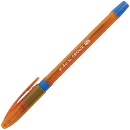 Ручка шариковая Brauberg масляная с грипом Model-Xl Orange 12шт синяя