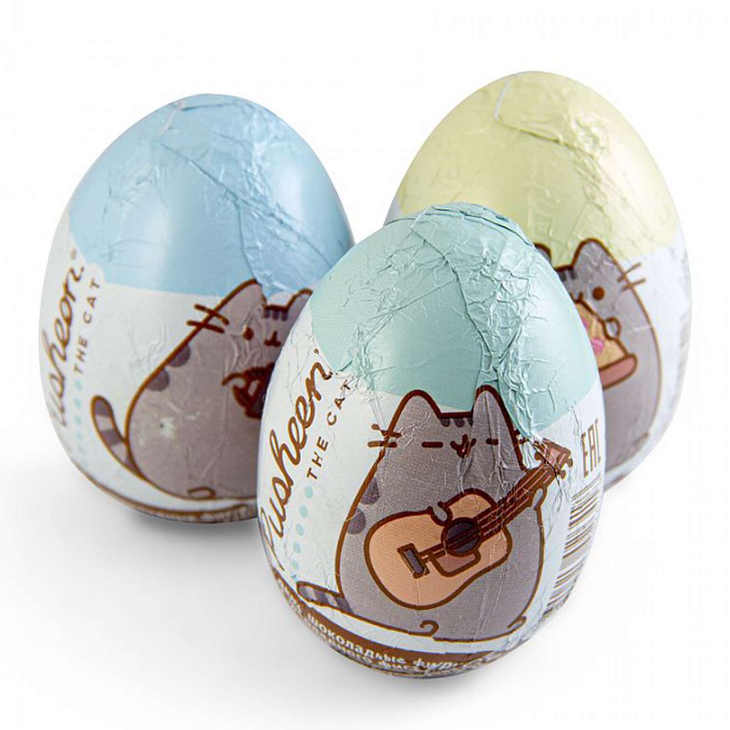 Шоколадное яйцо с игрушкой Сладкая сказка MEGA SECRET PUSHEEN 3шт х 20г. - фото 6