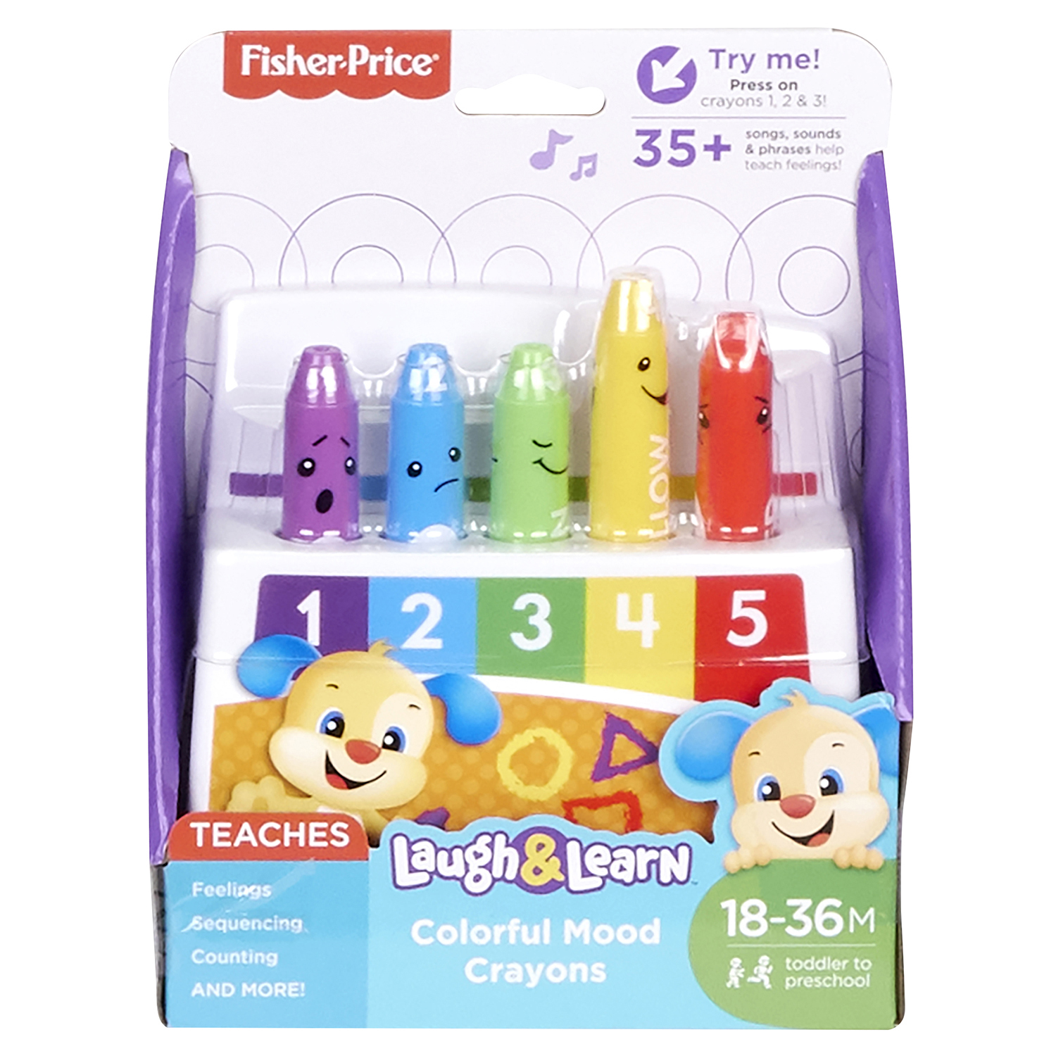 Смейся и учись Fisher Price Обучающие карандаши купить по цене 629 ₽ в  интернет-магазине Детский мир