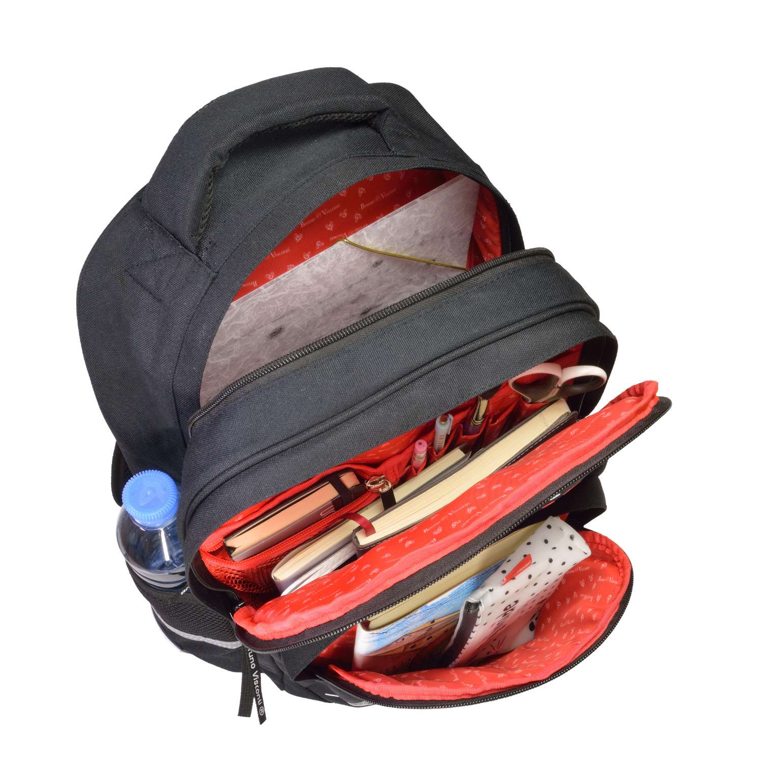 Рюкзак школьный BRUNO VISCONTI с эргономичной спинкой - фото 7