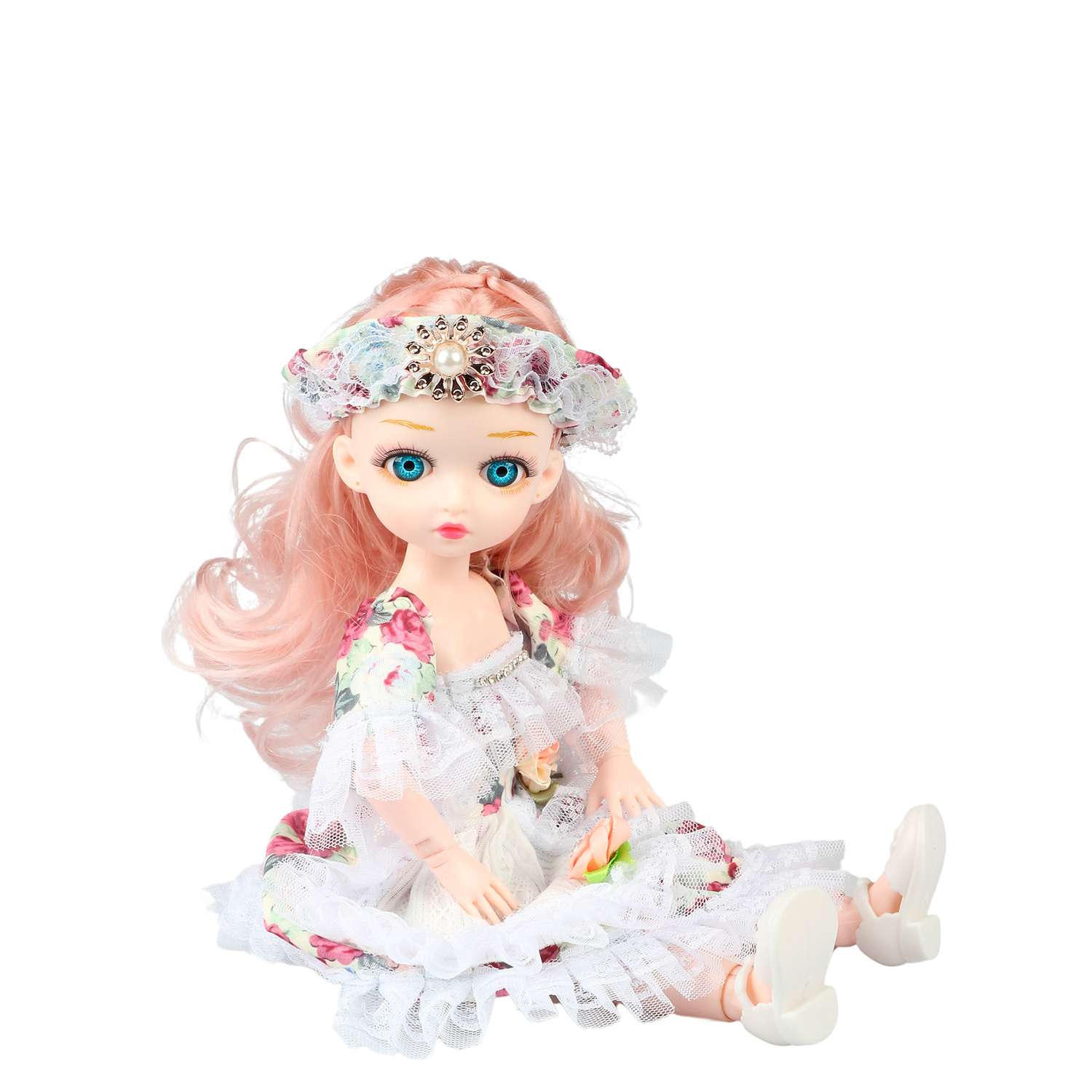 Комплект одежды для куклы Little Mania белый CDLM001-WRE - фото 5