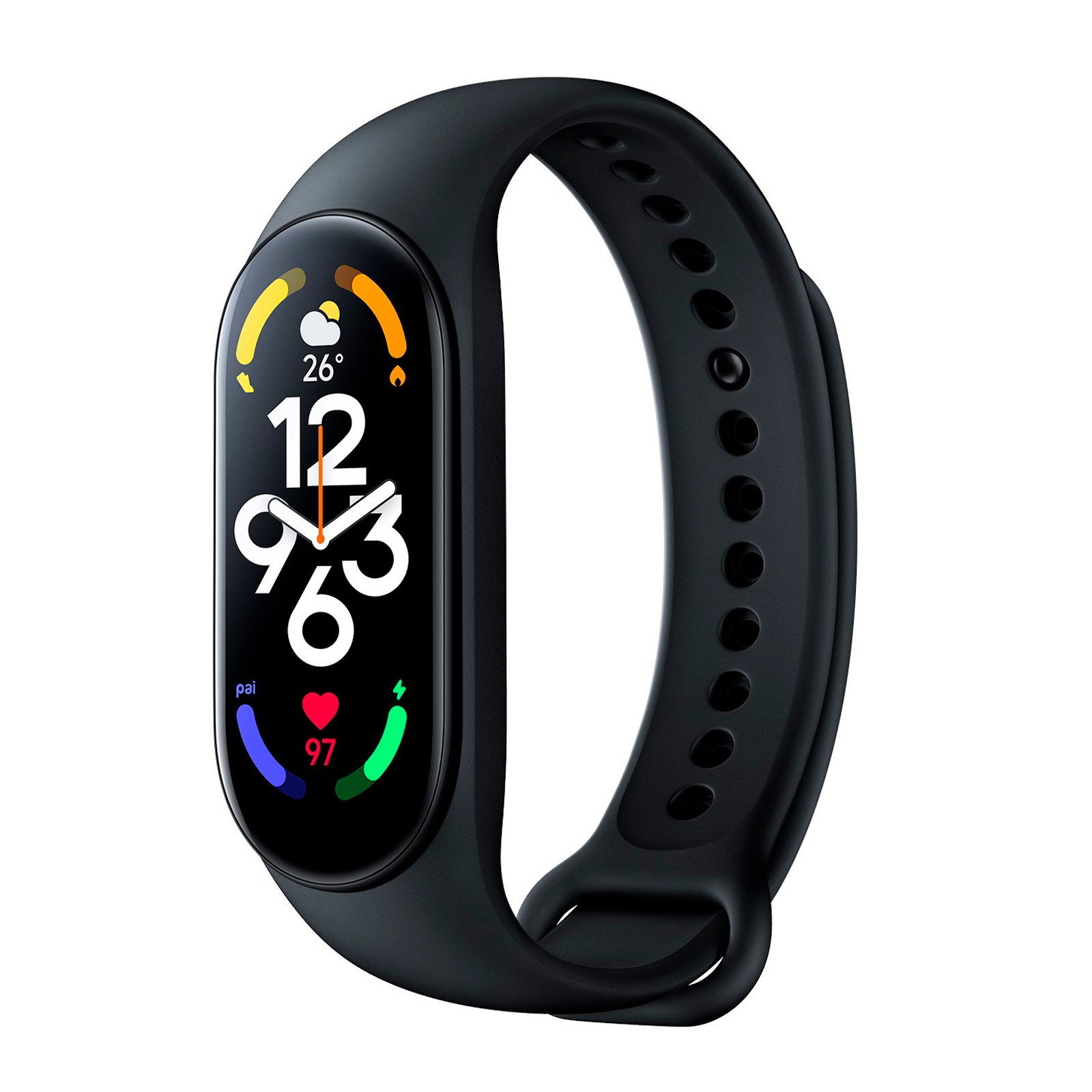 Фитнес-браслет XIAOMI Mi Smart Band 7 1.62Amoled BT5.2 180 мАч чёрный - фото 1